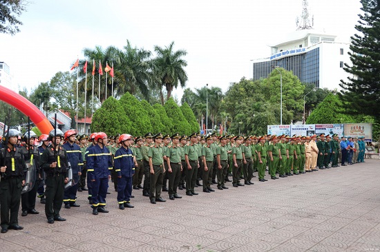 Ra quân tấn công trấn áp tội phạm, bảo đảm an ninh, trật tự dịp Tết Nguyên đán 2024