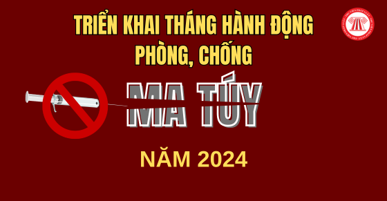 Triển khai Tháng hành động phòng chống ma túy năm 2024