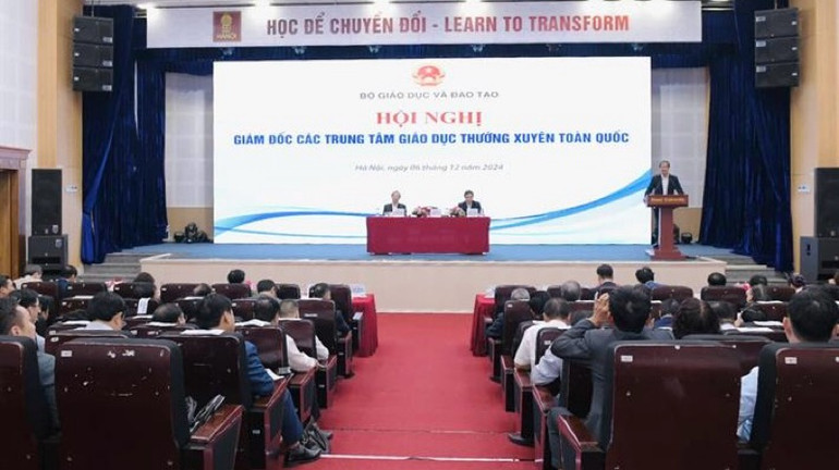 Giáo dục thường xuyên chuẩn bị cho phong trào bình dân học vụ số, “xóa mù số”, phổ cập số